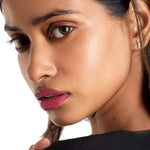 Gloss Balm in shade Love Notes on dusky skin tone